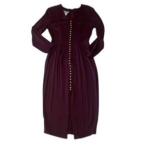 La Belle Vintage Long Sleeve
Women's Button Down Dress Size 7